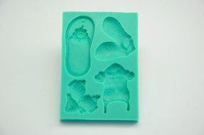 TANGCHU Fondant Cake D&uml;&brvbar;cor Bikini Set Cake Decorating Tool 5.2*3.58*0.39inch