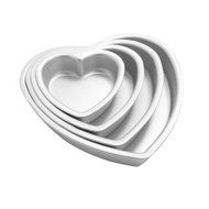 Sonline Heart Aluminum Cake Pan Fondant Decorating Muffin Cupcake Mold Tins Baking Tool