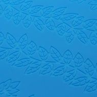 Texay(TM) 38.528.5cm Blue Silicone Fondant Cakes Beautiful Pattern Decorating Baking Mold DIY Cake Decoration... N5