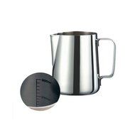 Decembervii 20Oz(600ml) or 12 Oz(350ml) Stainless Steel Frothing Pitcher For Coffee and Milk (12Oz) N4
