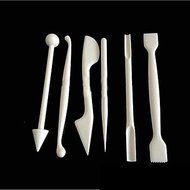 Y&amp;XL&amp;H 6pc/set Cake Fondant Flower Modelling Craft Sugar craft Decorating Cutter Set Tools
