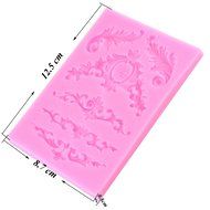 Mujiang Cake Decorative Design Pattern Silicone Fondant Molds for Baking Supplies and Decorations