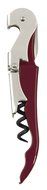 Truetap Burgundy Double Hinged Waiter&#039;s Corkscrew by True