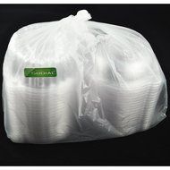 SODIAL(R) 100 Large Single Clear Cupcake Pod Cake Muffin Cases N4