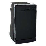 Avanti DW18D1BE Built In Dishwasher, 18", Black