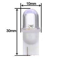 TOOGOO(R) 10X T10 W5W 501 194 Xenon White LED Side / Interior / Number Plate Light Bulb