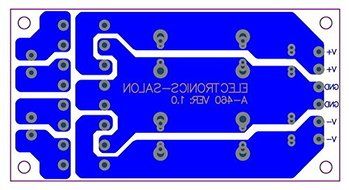 Electronics-Salon 10PCS Dual Bridge Dual Polarity Unregulated Power Supply PCB. N3