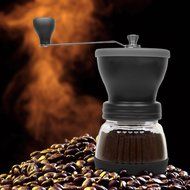 DuraCasa Manual Burr Coffee Grinder for Espresso - Roasted Coffee Bean, Black N2