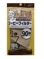 Disposable Paper COFFEE FILTER for 1-2 Cups 90pcs/Pack