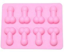 Penis Silicone Mold Chocolate Candy Making Crafts Ice Cube Cake Fondant Party Favor Bachelorette Naughty Ships...