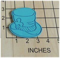 Leprechaun Hat Shamrock Saint Patricks Day Fondant Cookie Cutter and Stamp #1092 N2