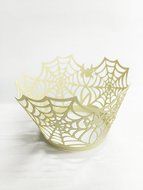 HUAL Cupcake Wrappers 50 Filigree Artistic Bake Cake Paper Cups Spider silk Lace Laser Cut Liner Baking Cup Muffin... N2
