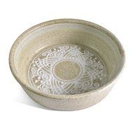 The Potters, LTD 7-inch Pie Plate / Baking Dish, Green N3