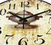 Modern Design Kitchen Wall Decoration Watch With Waterproof Clock Face Vintage Dining Hall N2