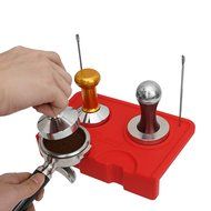 MMOO Double Groove Coffee Mill Cushion Pressure Powder Mat (Blue) N7