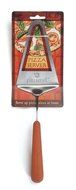 Pizzacraft PC0205 3.75&quot; x 6&quot; Wedge Shaped Stainless Steel Pizza/Pie Slice Server with Soft Grip Handle N8