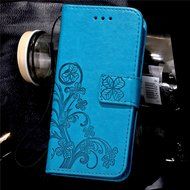 iPod touch 6 Case,iPod touch 5 Case,PHEZEN Beauty Luxury Bling Rhinestone Diamond Embossed Flower Butterfly PU... N16
