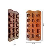 Always Your Chef Silicone Cartoon Animal Candy Mold/Chocolate Mold/DIY Molds, MINI Molds for Making Jelly-O, Random...