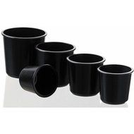 Matfer Bourgeat 345595 Exoglass Round Baba Molds