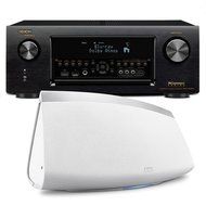 Denon AVR-X4300H 9.2 Channel Full 4K Ultra HD AV Receiver with HEOS 7 Five-Driver Wireless Speaker System - Series... N6