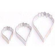 Ubaker Cake Decorating Gumpaste Flowers Set of 3 Poppy Petal Cutter Kit for Cake Cupcake Topper Decoration Stainless... N3