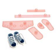 VANKER 6Pcs Sneaker Shoes Cake Cutter Mould DIY Craft Baking Decor Supply N3