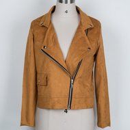 Jacket,Morecome Womens Winter Slim Biker Motorcycle Leather Jacket Zipper Coat N14