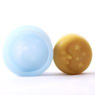 World Of Moulds Moon &amp; Stars Round Silicone Mould N2