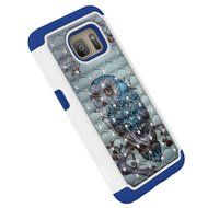 Galaxy S7 Case, HLCT Rugged Shock Proof Dual-Layer Case for Samsung Galaxy S7 (2016) (Owl Blue) N5