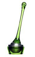 Sagaform Tea Strainer with Holder, Green N2
