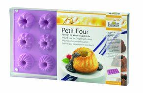Birkmann Petit Four 251489 Mini Gugelhupf Moulds 15 Pieces 4 cm Silicone N3