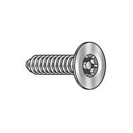 1" 18-8 Stainless Steel Tamper Resistant Screw with Flat Head Type and Plain Finish - 1 Each