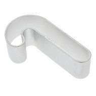 Sher Christmas Candy Cane Shaped Aluminum Cookie Biscuit Cutter N2