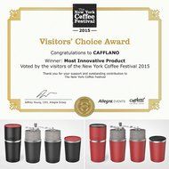 Cafflano Klassic- Portable All-in-One Pour Over Coffee Maker (Black) N4