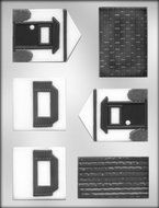 CK Products 3-1/4-Inch 3-D Gingerbread House Chocolate Mold N2