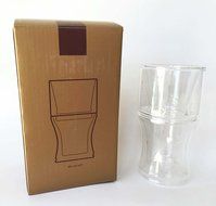 Hand Drip Coffee Maker Pour Over Double Borosilicate Glass Wall Set N2