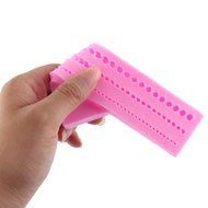 uxcell Pearl String Beads Silicone Mold Cake Decorating Fondant Baking Mould Tool N8