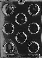 Peanut Butter Cup Chocolate Mold- Large by Life of the Party