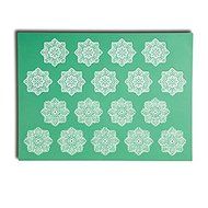 JUMUU Silicone Cake Lace Mat Cake Decoration Sugar Craft Tools of Fondant Cake Lace Embossed Cake Mold (Green/...