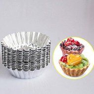 Y&amp;XL&amp;H 1PC Aluminium Egg Tart Mold Cupcake Cake Cookie Mold Pudding Lined Tin Baking Tool Ktchen Metal Tool