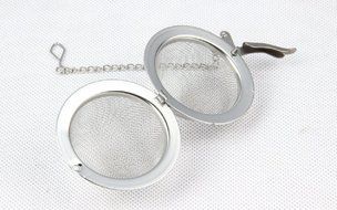 Bit Fly Stainless Steel Sphere Locking Spice Tea Ball Strainer Mesh Infuser tea strainer Filter infusor (6) N8