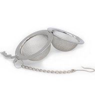 Bit Fly Stainless Steel Sphere Locking Spice Tea Ball Strainer Mesh Infuser tea strainer Filter infusor (6) N10