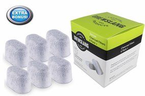 Keurig 2.0 Charcoal Filters Deluxe 6 Pack+ Fits models: K200-K225-K250-K260-K275 - by BREWSLANG - Comes in Retail... N4