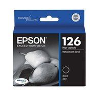 Epson T126120 (126) High-Yield Ink, Black