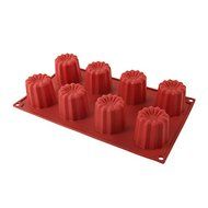 8 multi canel cupcake silicone mold silicone moulds cake decoration canele molds para horno baking tools chocolate... N4