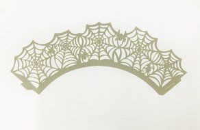 HUAL Cupcake Wrappers 50 Filigree Artistic Bake Cake Paper Cups Spider silk Lace Laser Cut Liner Baking Cup Muffin... N4