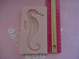 Sea Horse Silicone Mold By Oh! Sweet Art FDA Approved for Food N4