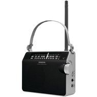 1 - AM/FM Compact Analog Radio (Black), AM/FM compact analog radio, AM/FM analog tuning provides clear &amp; static-free...