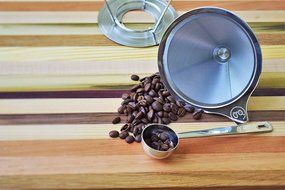 Pour Over Coffee Dripper with FREE Scoop and eBook Brewing Guide by Grand Central Coffee Co. - Stainless Steel... N3