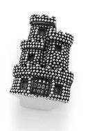 Lori Bonn Beachfront Property - Bonn Bon Slide Charm - Authentic Silver Slide Charm